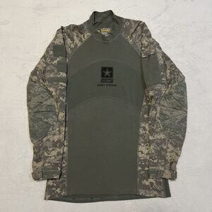 US‎ Army Massif Combat Longsleeve Shirt Mens Medium Camo